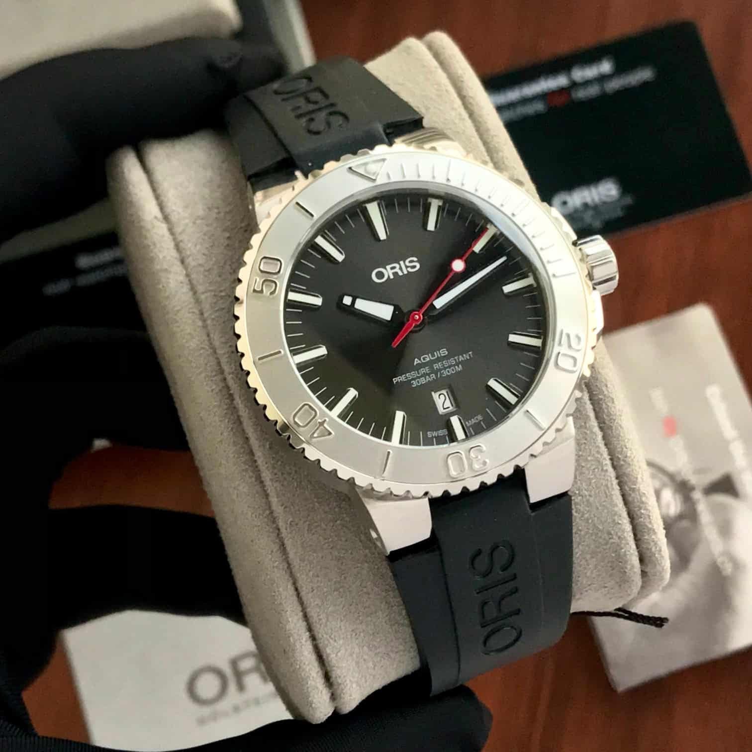 Oris Aquis Date Relief Authentic Store Quality Automatic Mens Watch - Image 6