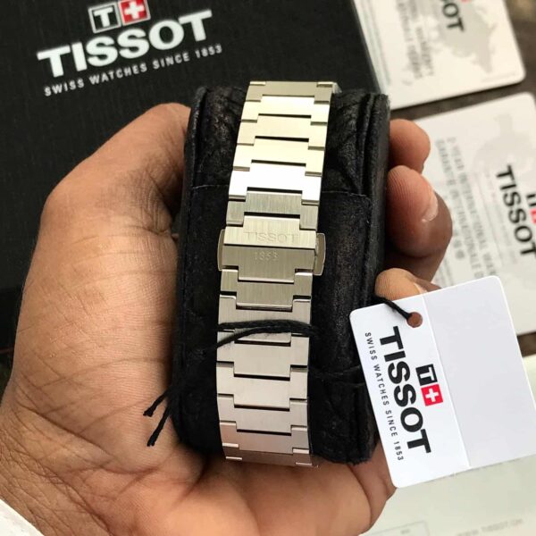 Tissot PRX Stainless Steel White Dial Japanese Mens Watch - Image 3