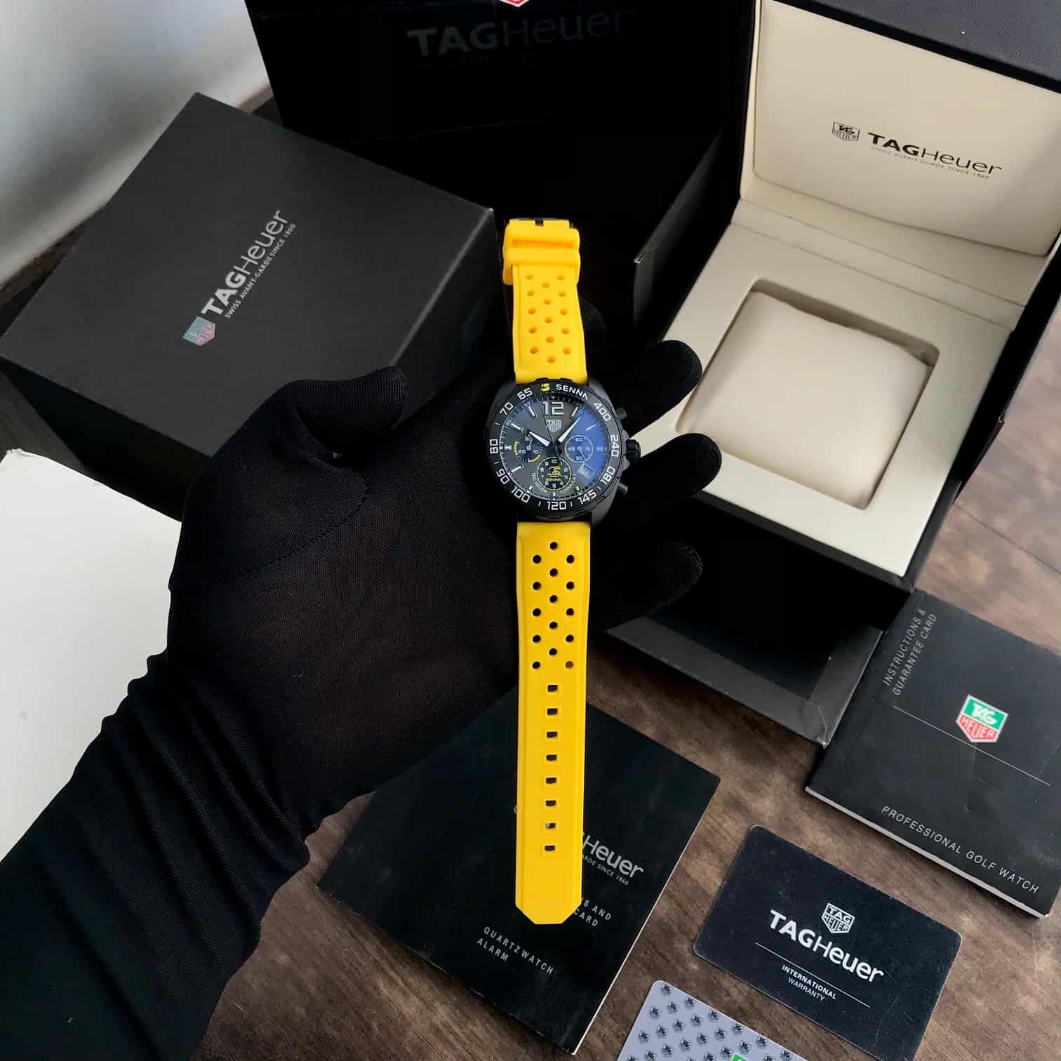 Tag Heuer Formula 1 Senna Japanese Stainless Steel Mens Watch - Image 2