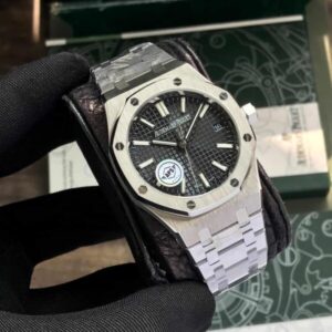 Audemars Piguet Royal Oak OffShore 50 Anniversary Silver Black Dial Swiss ETA Machinery Men's Watch