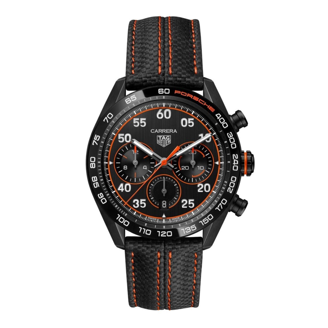 TAG Heuer Carrera X Porsche Orange Racing Premium Men's Watch - Image 5