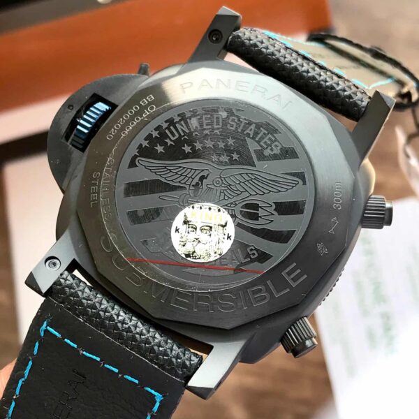 Luminor Panerai and US Navy Seals Limited Edition Automatic Mens Watch - Image 4
