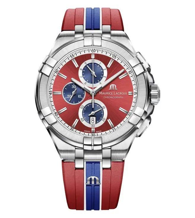 Maurice Lacroix Aikon Quartz Supermarine Chronograph's Mens Watch - Image 8