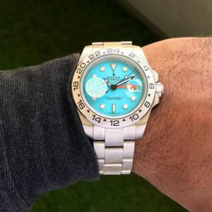 Rolex Explorer Tiffany Dial Automatic Men's Watch