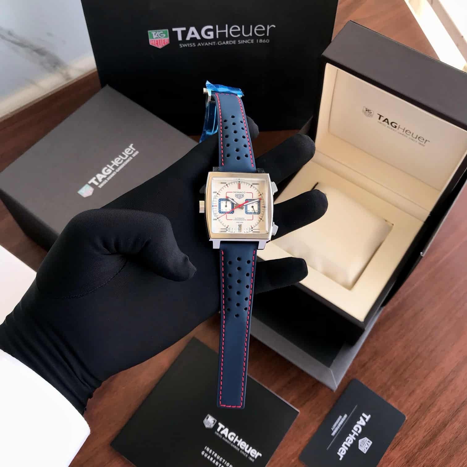 Tag Heuer Monaco 50th Anniversary Limited Edition Mens Watch - Image 3