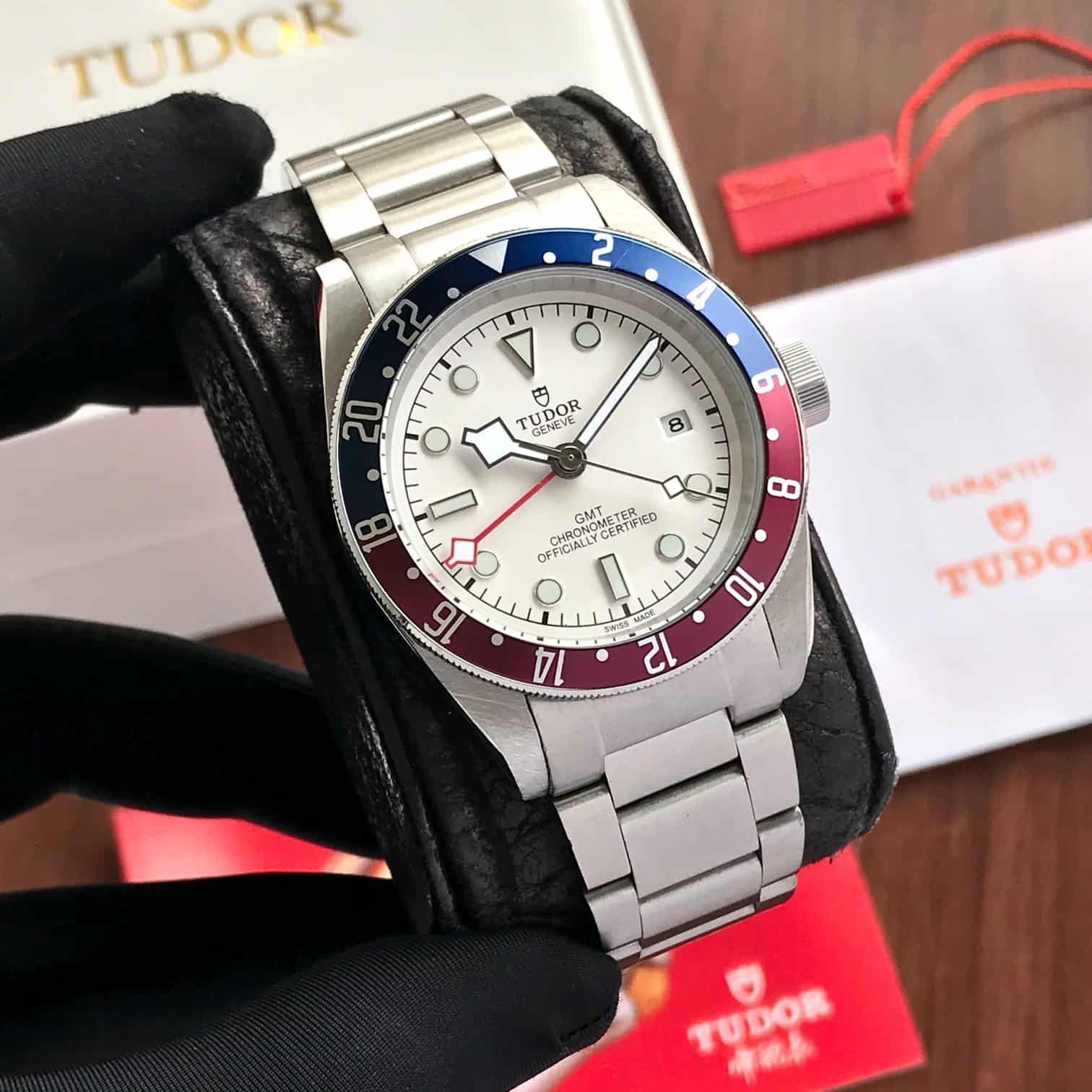 Tudor Black Bay GMT 41mm With Polar White Dial Watch For Men's - Image 2