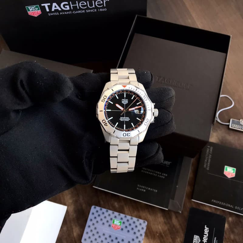 Tag Heuer Bamford Aquaracer Limited Edition Stainless Steel Japanese Master Quality Automatic Mens Watch - Image 3
