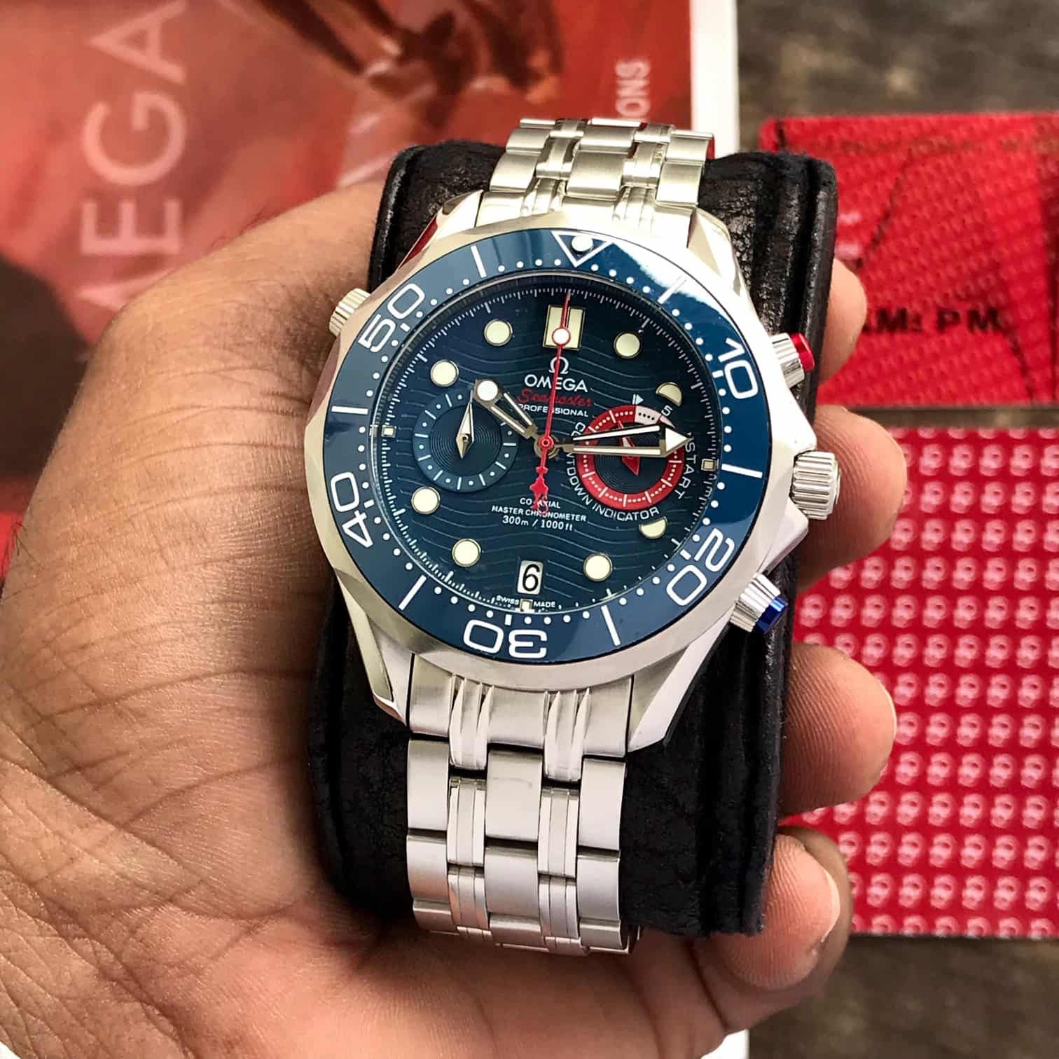 Omega Seamster Americas Cup Edition Japanese Mens Watch - Image 8
