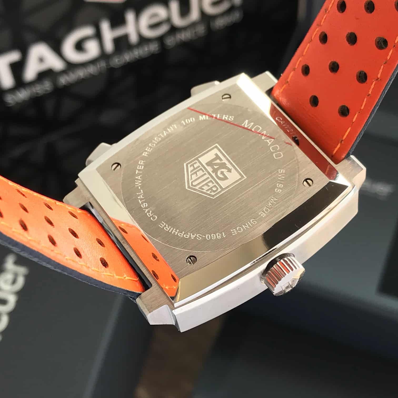Tag Heuer Monaco Gulf Limited Edition Japanese Mens Watch - Image 5