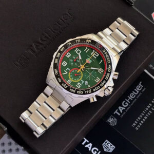 Tag Heuer X Red Bull Chronograph 43mm Stainless Steel Green Dial Japanese Master Quality Mens Watch