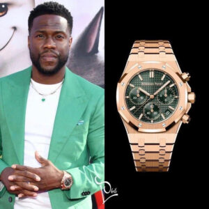 Audemars Piguet Royal Oak 50th Anniversary Chronograph's Rosegold Green Dial Swiss ETA