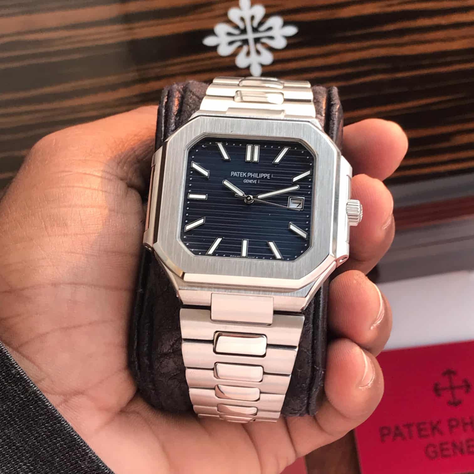 Patek Philippe Cubitus Blue Semi-ETA - Image 6