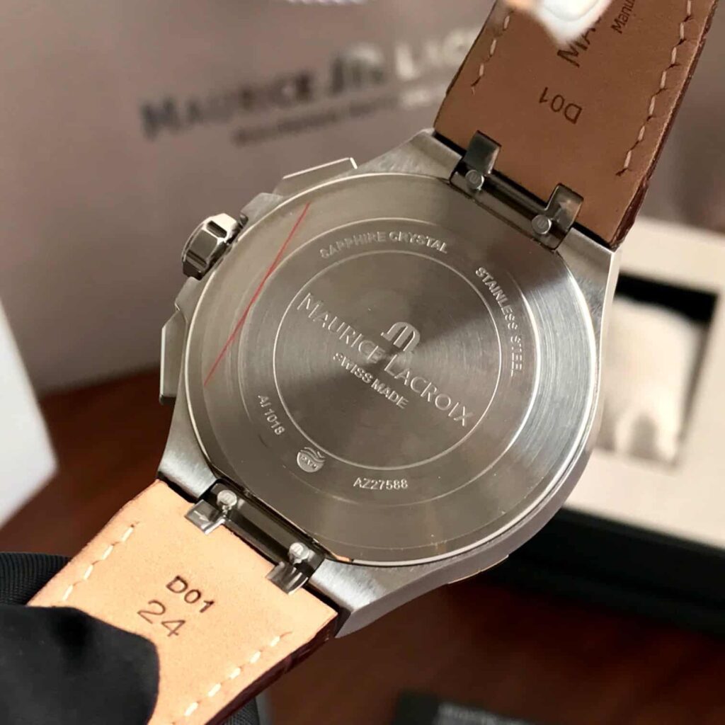 Maurice Lacroix Aikon Chronograph 44mm Authentic Mens Watch - Image 3