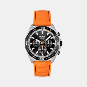 HUGO BOSS 1513970 Orange Silicon Men's Watch
