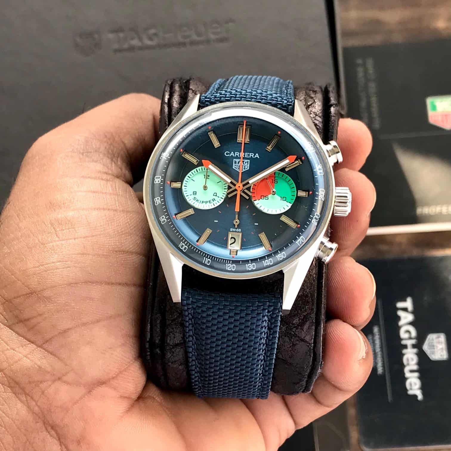 Tag Heuer Grand Carrera Skipper Stainless Steel Japanese For Men's - Image 2
