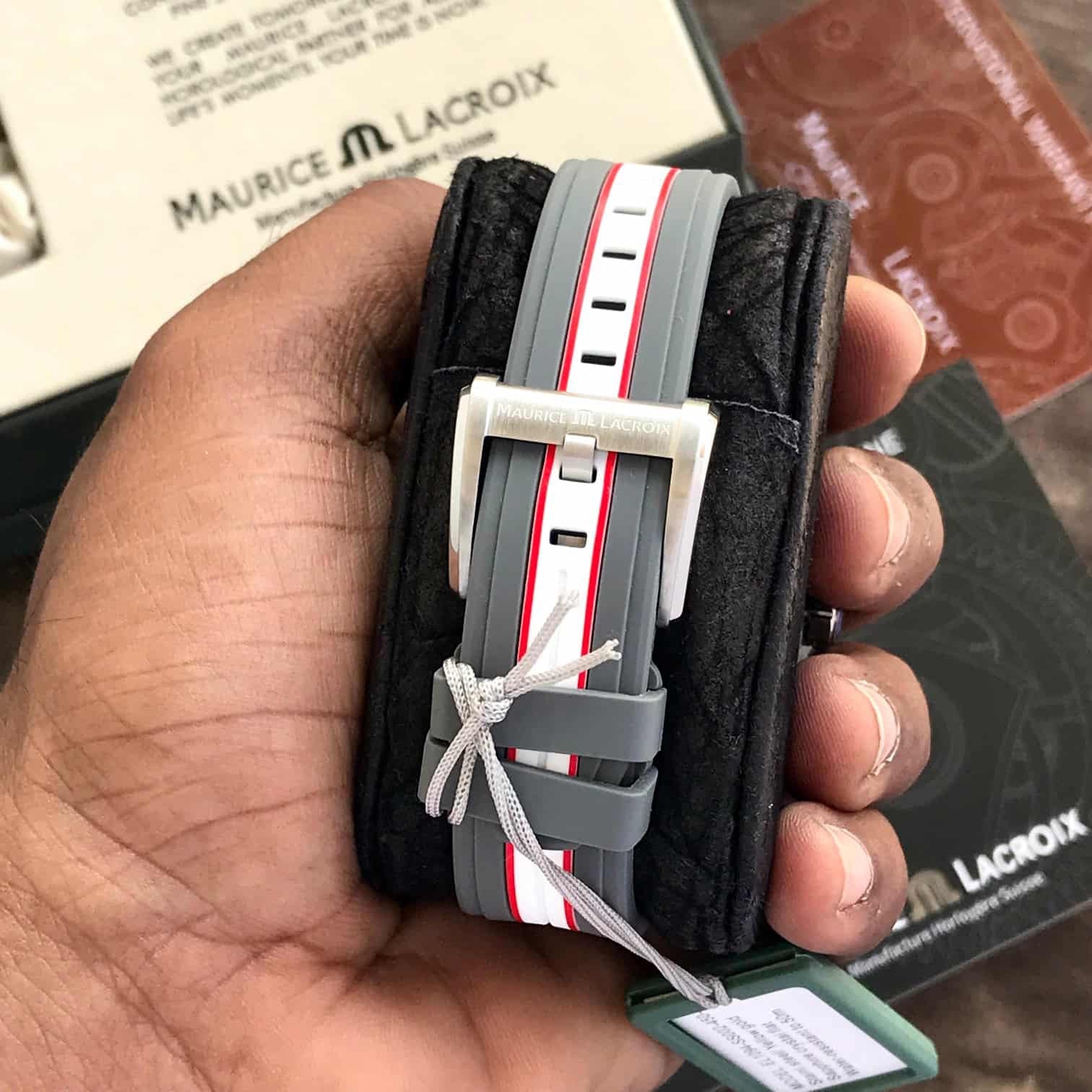 Maurice Lacroix Aikon Mahindra Formula E Special Edition Authentic Watch - Image 4
