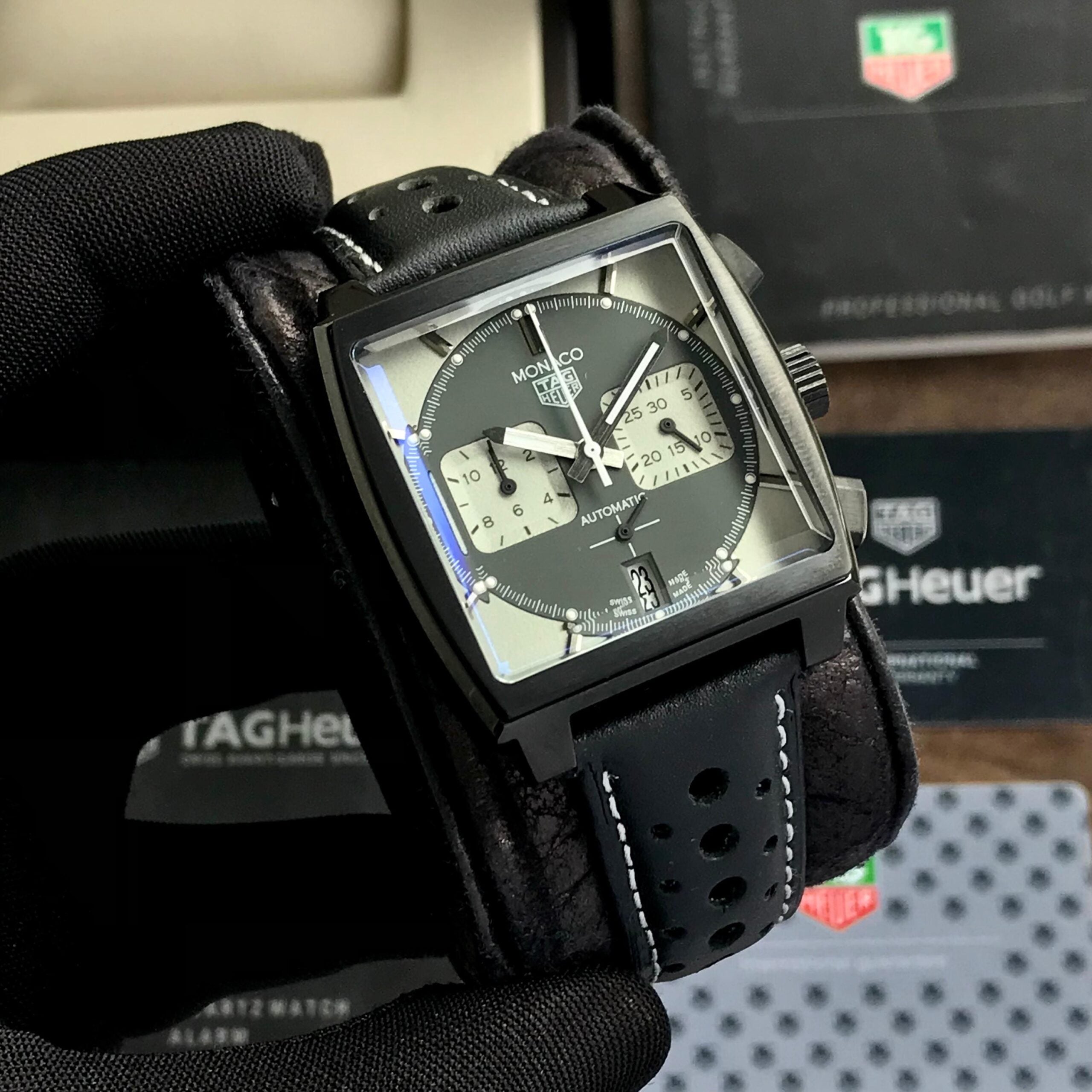 TAG Heuer Monaco Chronograph Night Driver Limited Edition Men's Watch - Image 3