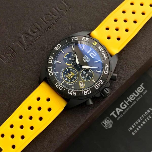Tag Heuer Formula 1 Senna Japanese Stainless Steel Mens Watch - Image 3