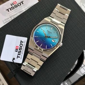 Tissot PRX Japanese Premium Japanese Quartz Blue Dial Mens Watch
