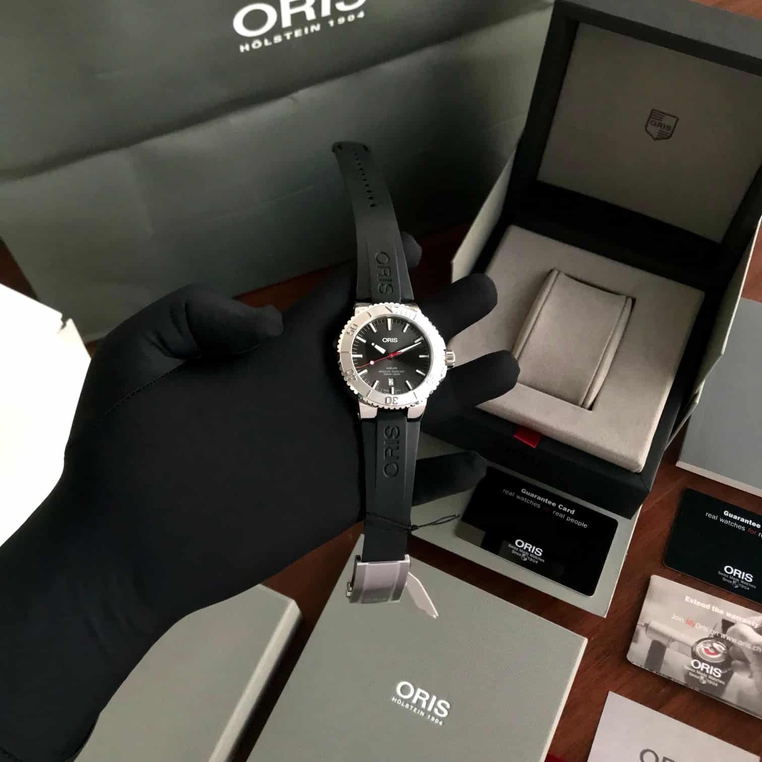 Oris Aquis Date Relief Authentic Store Quality Automatic Mens Watch - Image 4