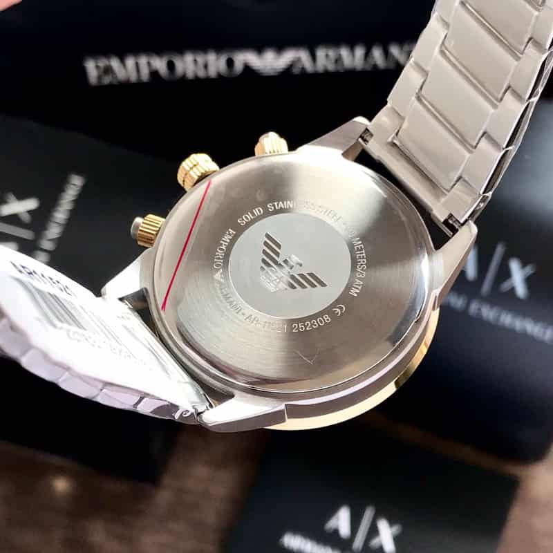 Emporio Armani AR11521 Original Quality Two Tone Men's Watch - Image 4
