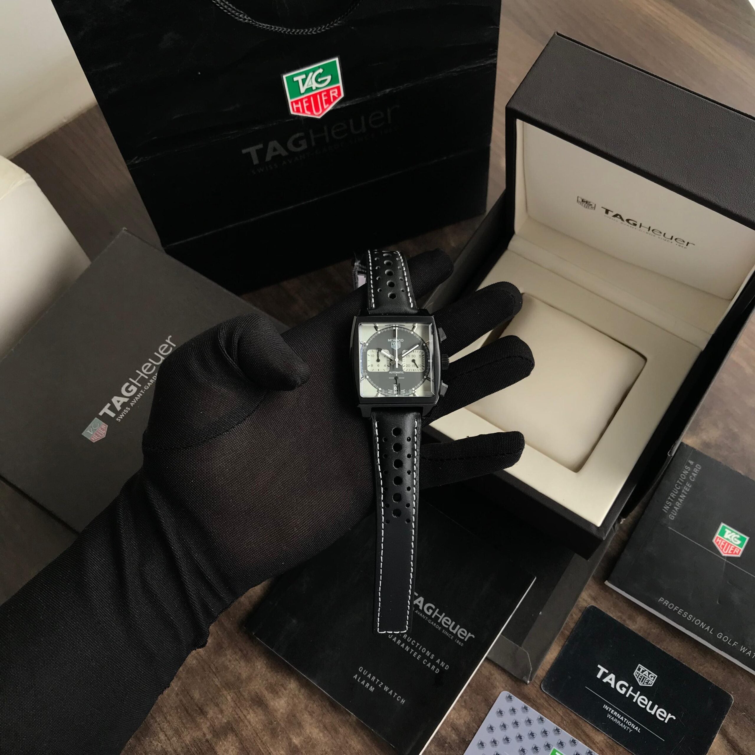 TAG Heuer Monaco Chronograph Night Driver Limited Edition Men's Watch - Image 4