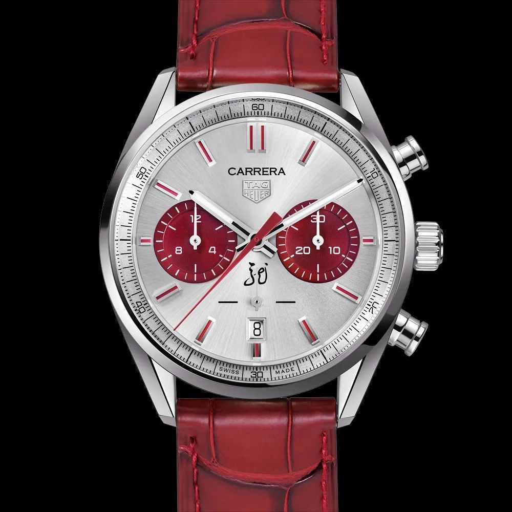 Tag Heuer Grand Carrera Chronograph's Silver 5N Limited Edition Men's Watch