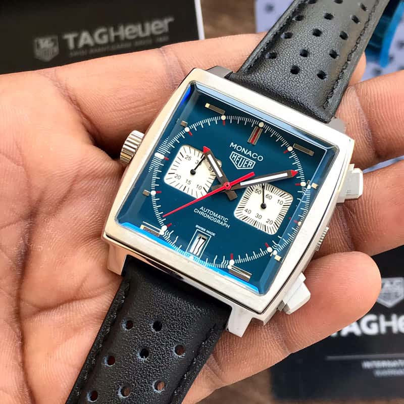 TAG Heuer Carerra Monaco Special Edition Re-Imagines Japanese Quartz Mens Watch - Image 3