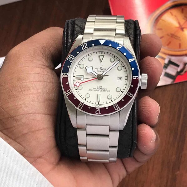 Tudor Black Bay GMT 41mm With Polar White Dial Watch For Men's - Image 4