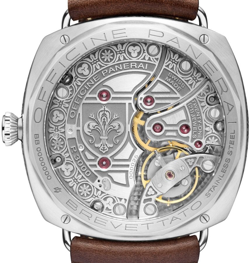 Panerai Radiomir Firenze 3 days Pam672 Semi ETA Automatic Mens Watch - Image 4