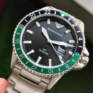 Emporio Armani AR11589 GMT Men's Authentic Quality Watch