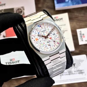 Tissot PRX Arctic Sky Dial Japanese Stainless Steel Men's Watch