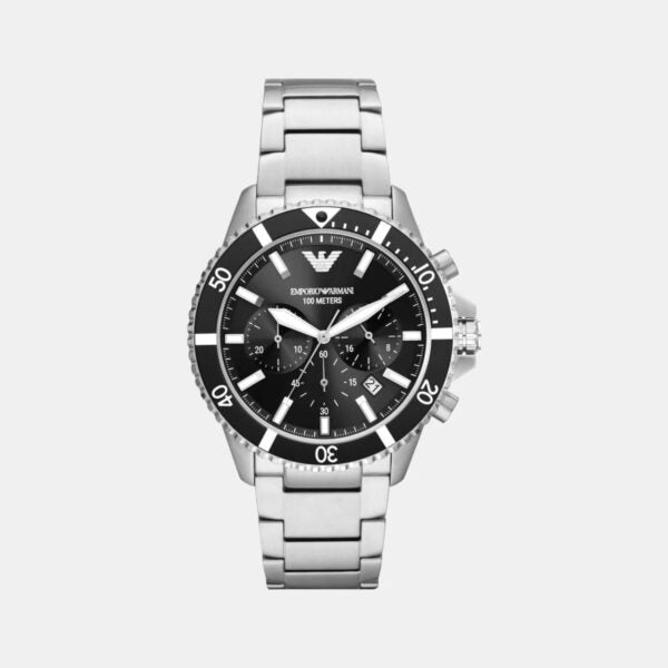 Emporio Armani AR11360 Chronograph's Black Dial Mens Watch - Image 2