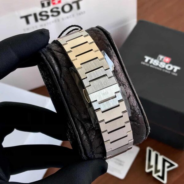 Tissot PRX Powermatic Japanese Tiffany Blue Dial Automatic Mens Watch - Image 6