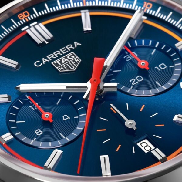 Tag Heuer Carrera Japanese Machinery Blue Dial Master Quality Mens Watch - Image 5