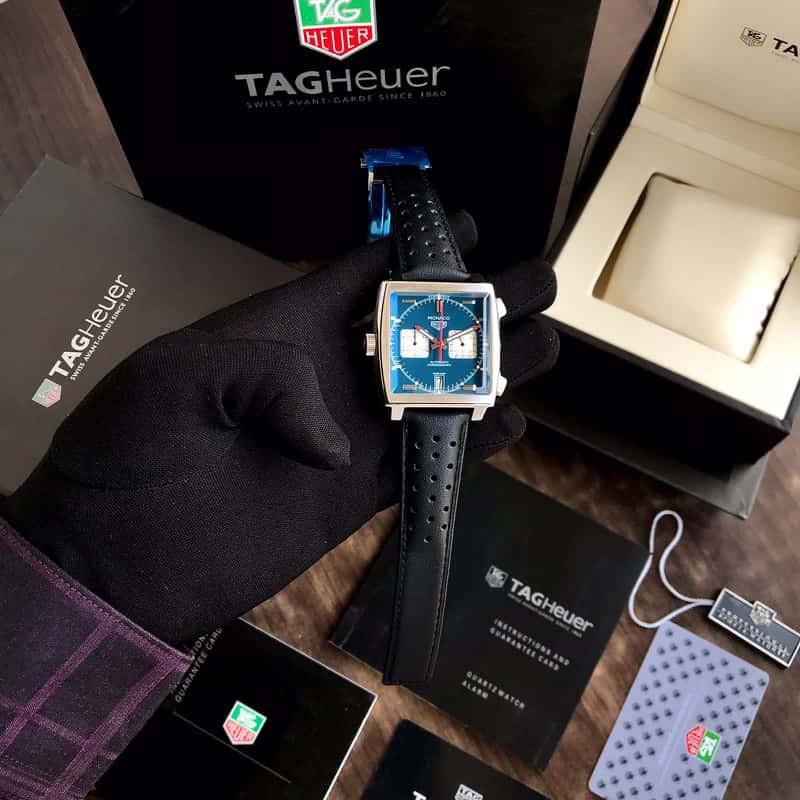 TAG Heuer Carerra Monaco Special Edition Re-Imagines Japanese Quartz Mens Watch - Image 4