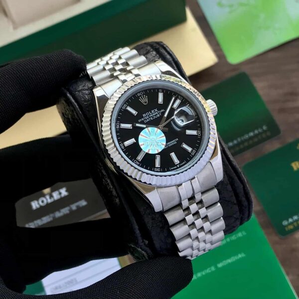 Rolex Daytona Date Just 41 Stainless Steel Silver Black Dial Jubli Automatic Master Quality Mens Watch