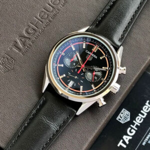 Tag Heuer Carrera Japanese Machinery Black Dial Master Quality Mens Watch