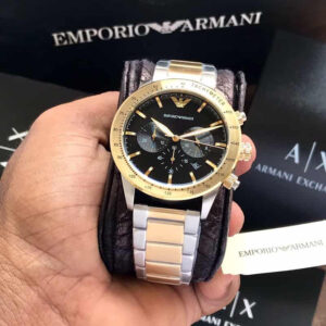 Emporio Armani AR11521 Original Quality Two Tone Men's Watch