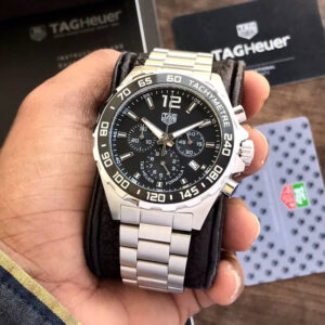Tag Heuer Formula 1 Stainless Steel Black Dial Chronograph Limited Edition Master Quality Men's Watch