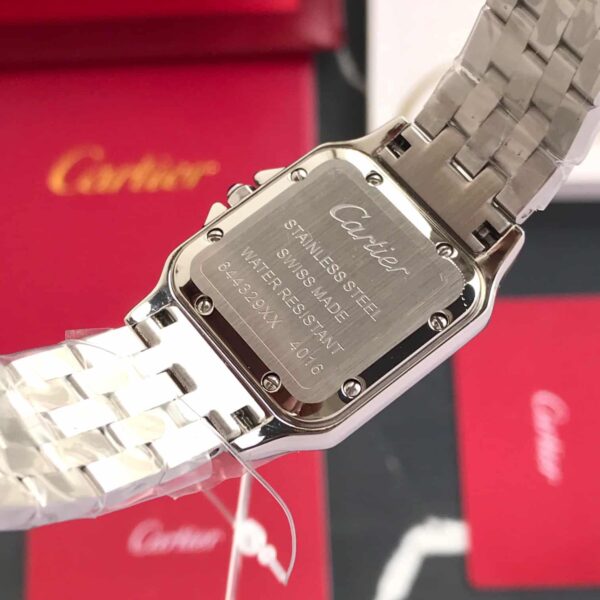 Cartier Panthere De Cartier Silver White Dial Premium Women's Watch - Image 2