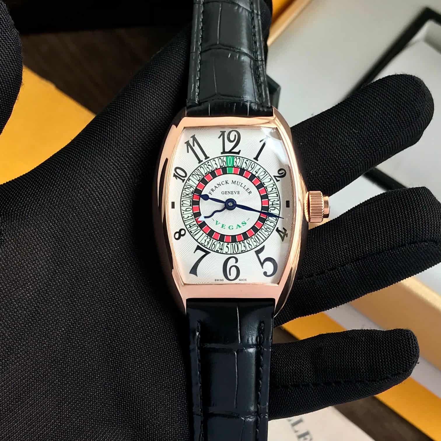 Frank Muller Vegas Casino Table Rosegold White Dial Premium Automatic Mens Watch - Image 2