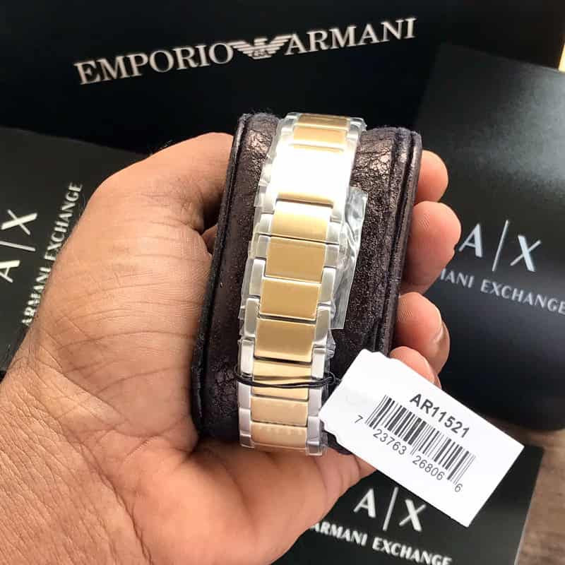 Emporio Armani AR11521 Original Quality Two Tone Men's Watch - Image 2