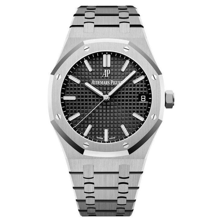 Audemars Piguet Royal Oak Offshore Stainless Steel Black Dial Automatic Men's Watch