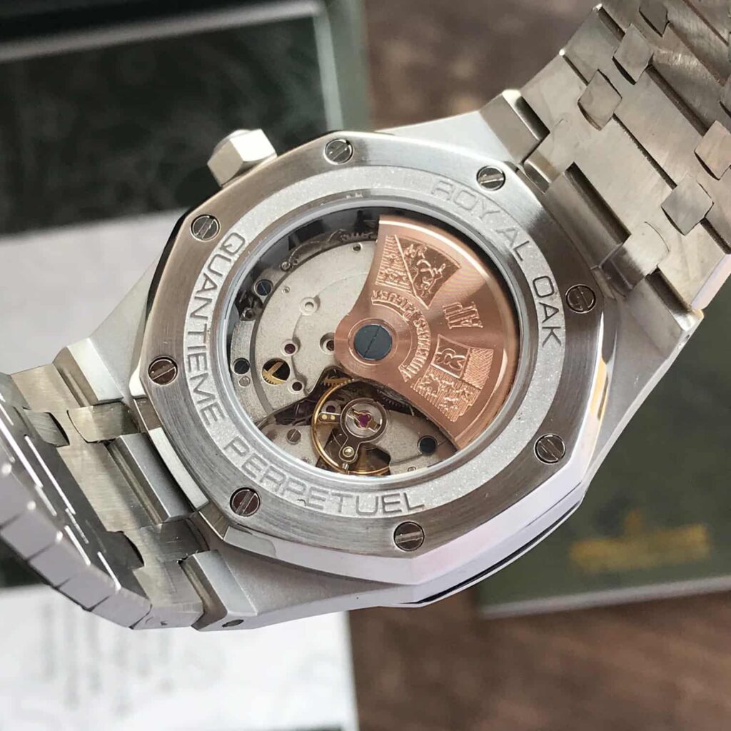 Audemars Piguet Royal Oak Double Balance Wheel Open worked Dial Full Black Automatic Mens Watch - Image 2