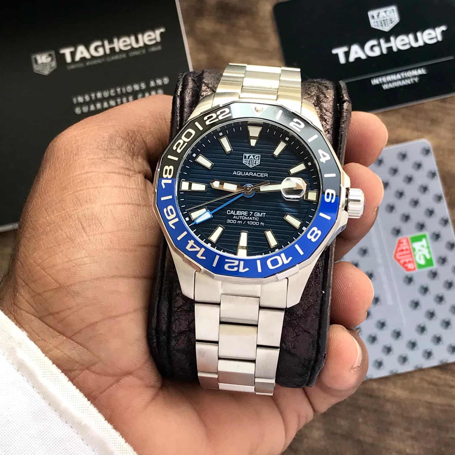 Explore TAG Heuer Aquaracer WBP1180.BF0000 200 Solargraph Watch for men - Image 3
