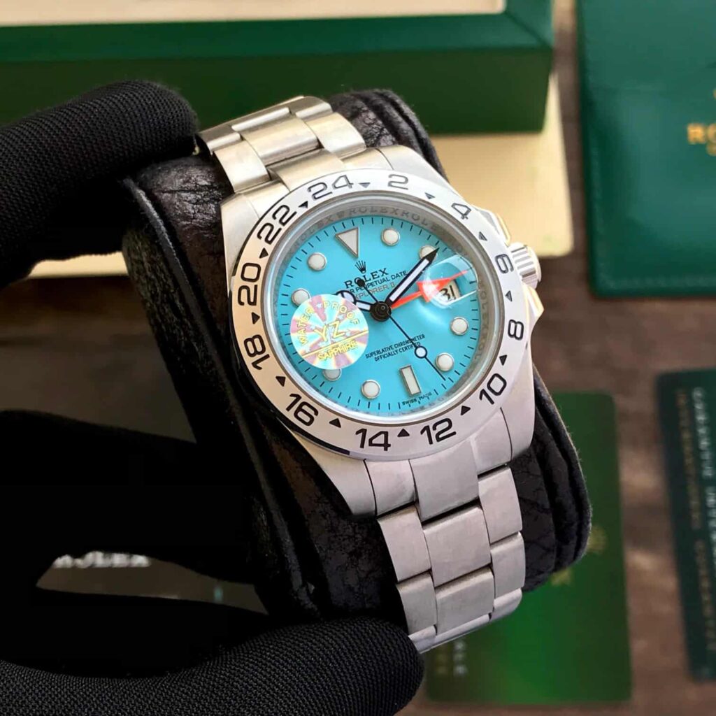 Rolex Explorer Tiffany Dial Automatic Men's Watch - Image 3
