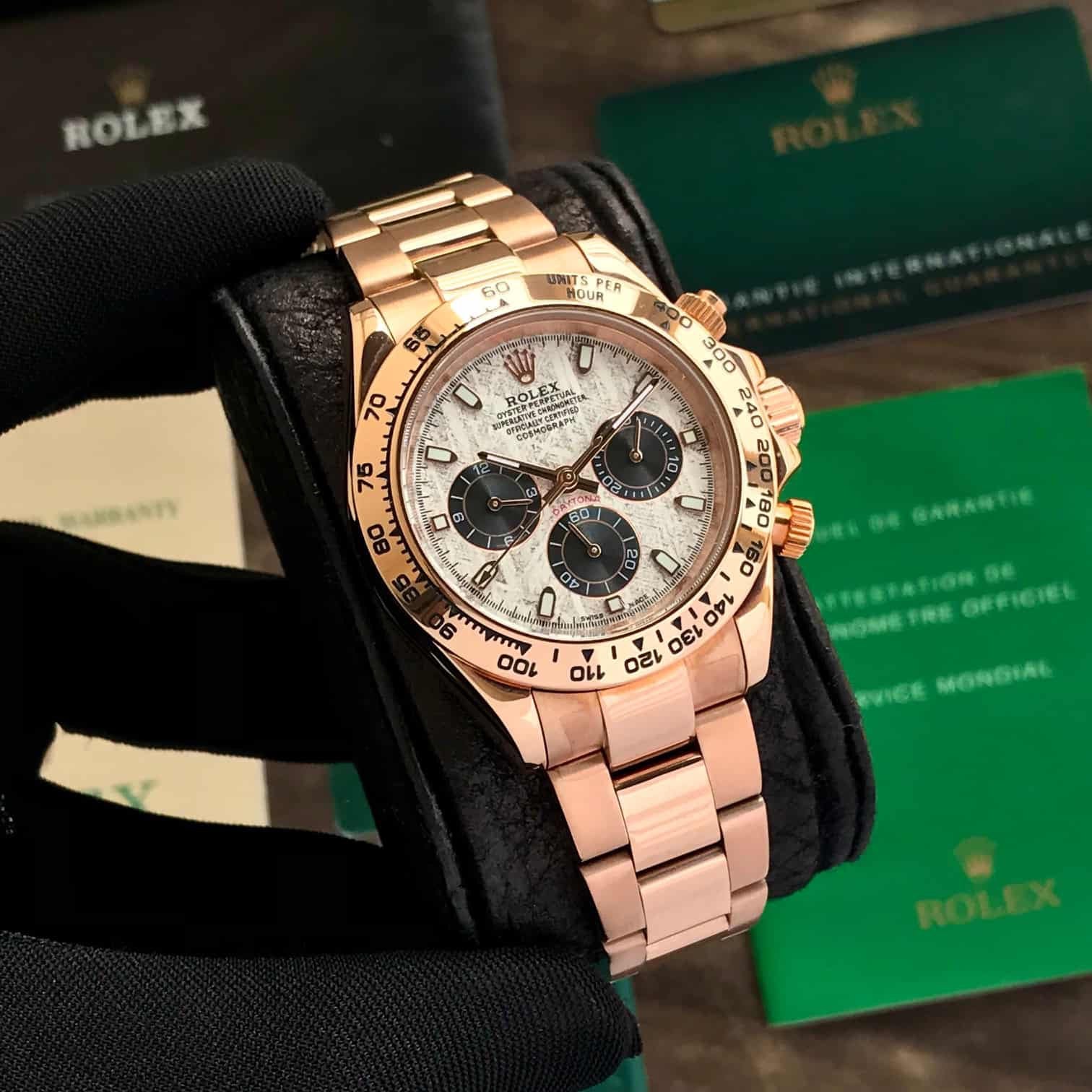 Rolex Cosmograph Daytona Rosegold Automatic Mens Watch - Image 3
