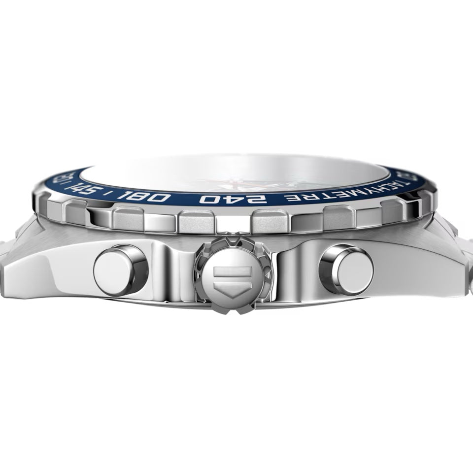 Tag Heuer Formula 1 Chronograph Blue Dial Authentic Men's Watch - Image 8