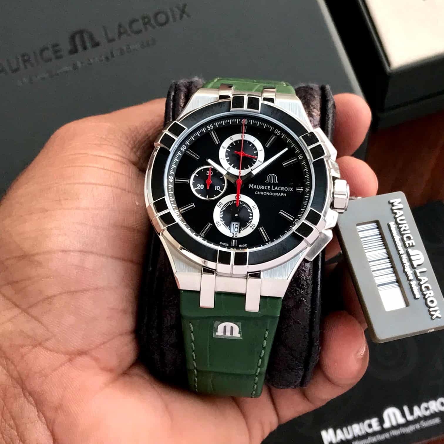 Maurice Lacroix Aikon Authentic AI1018 44mm Quartz Mens Watch - Image 5